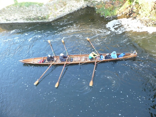 Berüchtigt: Schleuse in Runkel