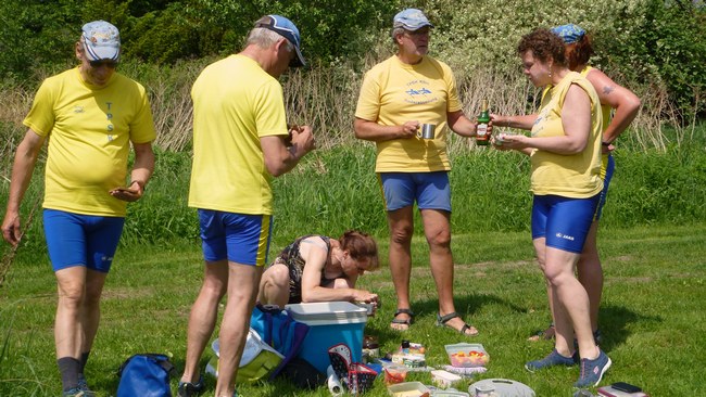 Picknick an der Schleuse Schorfheide