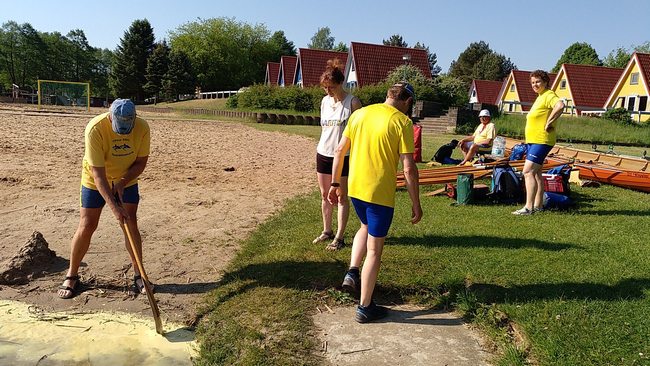 Strandsäuberung